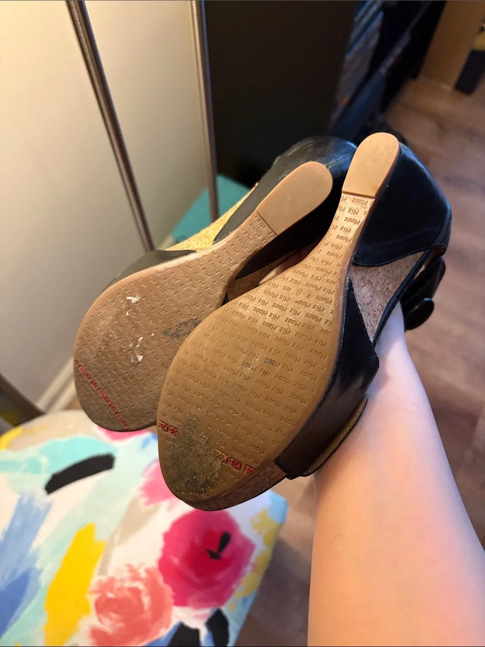 Miz Mooz leather wedge sandals